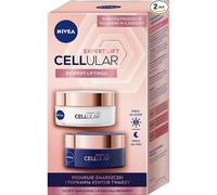 NIVEA Cellular Expert Lift Anti Folding Cream Set for Day and Night SPF 30, 2 x 50 ml, Pack of 2