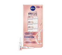NIVEA CELLULAR FILLER Anti Gravity + Recompactant Ampoules Lifting Effect Face Serum x 7 x 10 ml, Anti-Wrinkle Face Serum in Vials, Hyaluronic Acid and Elastin Face Serum