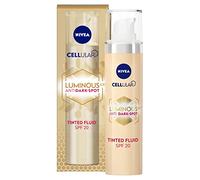 NIVEA Cellular LUMINOUS 630 Anti-Dark Spot Tinted Fluid SPF 20 Double Corrector (40ml), Correcting Dark Spot Cream, Facial Concealer for Luminous Skin