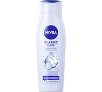 NIVEA Classic Care Shampoo (250 ml), Nourishing Hair Shampoo with Cottonseed Oil, Extra Mild Cleansing Care Shampoo for Healthy Shine