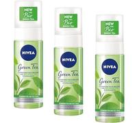 NIVEA Cleansing Face Mousse Green Tea, 150 ml (Pack of 2) Enriched with Organic Green Tea Extract, Has Antioxidant, Antiseptic, and Rejuvenating Properties, Reducing Oiliness and Promoting Healthy