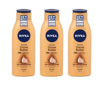 NIVEA Cocoa Butter Body Lotion Deep Moisture Serum 400ML - Pack of 3