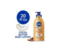 NIVEA Cocoa Butter Body Lotion with Deep Nourishing Serum, 20 Fl Oz