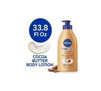 NIVEA Cocoa Butter Body Lotion with Deep Nourishing Serum, 33.8 Fl Oz