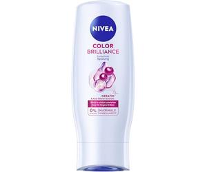 NIVEA Color Brilliance Colour Protection Conditioner (200 ml), Moisturising Hair Conditioner with Keratin and Acai Berry Extract, Conditioner for Longer Colour Protection