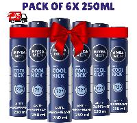 Nivea Cool Kick Men’s Deodorant Spray 250ml Anti-Perspirant - Pack of 1,3,6 UK