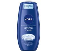 NIVEA Creme Care Shower Gel (250 ml), Mildly Scented Shower Gel with Selected Ingredients of Nivea Cream, Silky Cream Shower with Pro-Vitamin and Care Oils