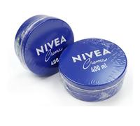 NIVEA Creme Classic Blue Tin 400 ml 2 - Rich All Purpose Moisturizing Cream for Face Hands Body - Family Size Bundle 800 ml Tot