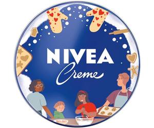 NIVEA Creme Dose Limited Edition, classic moisturizer for all skin types, rich skin cream with nourishing Eucerit, assorted design, 150 ml (Pack of 1)