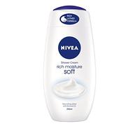 NIVEA Creme Soft Care Shower Gel, 250 ml | Shower gel with vitamin C, E and oils, instantly smooth and long-lasting healthy skin feeling, with Nivea fragrance