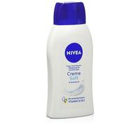 NIVEA Creme Soft Mini Care Shower Gel (50ml), Body Wash with Vitamins and Precious Oils, Moisturising and pH Neutral with Gentle Fragrance