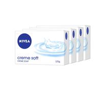 Nivea Creme Soft Soap, For Hands And Body,125G (Pack Of 4)