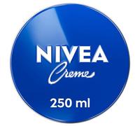 NIVEA Creme Tin (250ml), Moisturising Cream Provides Intensive Protective Care for Soft and Supple Skin, Ideal for Daily Use as a Face, Hand, or Body Cream