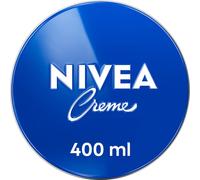 NIVEA Creme Tin (400ml), Moisturising Cream Provides Intensive Protective Care for Soft and Supple Skin, Ideal for Daily Use as a Face, Hand, or Body Cream
