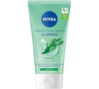 NIVEA Daily Wash Scrub, Exfoliating Without Microplastics for Deep Pore Facial Cleansing, Mattifying Face Scrub Reduces Blemishes and Nourishes Skin (150ml)