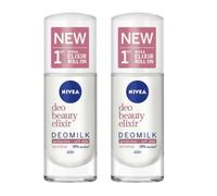 Nivea Deo 48h Beauty Elixir Deomilk Sensitive Roll-On- 2 x 40 ml