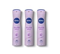 NIVEA Double Effect Anti-Perspirant Deodorant Spray (150ml), Women's Deodorant Spray with 72H Sweat and Odour Protection, Sweat Block for Women with Natural Avocado Extract