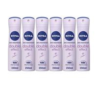 Nivea Deodorant Anti-Perspirant Spray Double Effect Women 6 x 150ml