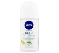 NIVEA Deodorant Roll-On Pure & Natural 50 Ml. 82226 Deodorants For Body