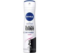 Nivea Deodorant Spray Invisible for Black, 150 ml
