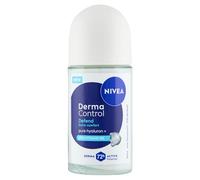 NIVEA Derma Control Defend Antiperspirant Deodorant for Women, 72 Hours Protection Against Sweat, with Hyaluronic Acid and Provitamin B5, Irritates the Armpits, Normal Skin, 50 ml Roll-on