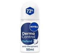NIVEA Derma Control Defend Roll On (50ml), Anti-Perspirant Roll On with Hyaluronic Acid and Pro-Vitamin B5, 72H Protection Deodorant for Sensitive Skin