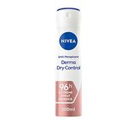 NIVEA Derma Dry Control Antiperspirant 96h Deodorant Spray (200 ML), Women's Deodorant Spray with Extreme Sweat and Odour Defence and Skin Protection