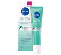 NIVEA Derma Skin Clear Exfoliator Against Imperfections 40 ml, Face Scrub for Skin Care Combination Skin with Glycolic Acid, Salicylic Acid and Niacinamide, Cleansing Face Scrub