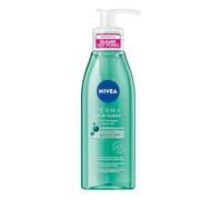 NIVEA - Derma Skin Clear Facial Cleansing Gel - Cleans Thoroughly - Reduces Excess Oil & Impurities - Salicylic Acid, Sea Salt & Niacinamide - Blemished Skin - 150ml