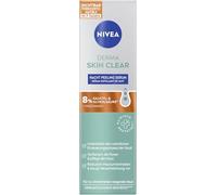 NIVEA Derma Skin Clear Night Exfoliating Serum, Face Care for Visibly Improved Skin, Pore-Refining Niacinamide Serum Exfoliating with AHA & BHA (40 ml)