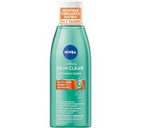NIVEA Derma Skin Clear Refining Toner, Pore Refining Facial Toner for Visibly Improved Skin Complexion, Facial Cleansing with Salicylic Acid & Niacinamide (200 ml)