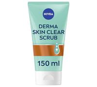 NIVEA Derma Skin Clear Scrub (150ml), Exfoliating Face Scrub, Salicylic Acid Face Scrub Enriched with Niacinamide to Unclog Pores and Refine Skin Textures, For Blemish-Prone Skin,Packaging may vary