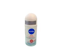 NIVEA Dry Comfort roll-on deodorant (50 ml), antiperspirant for any everyday situation with antibacterial protection, 48h deodorant