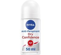 NIVEA Dry Confidence 72H Anti-Perspirant Roll-On 8.33 ml (Pack of 6)