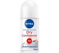 NIVEA Dry Confidence 72H Anti-Perspirant Roll-On Deodorant, Women's Deodorant w