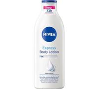 NIVEA Express Body Lotion, Extra Fast Absorbing Body Lotion, Body Cream with Pure Hyaluron, Sea Minerals and NIVEA Deep Care Serum (400 ml)