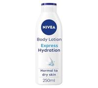 NIVEA Express Hydration Body Lotion (250ml, Pack of 6), Fast Absorbing 72H Hydration Dry Skin Moisturiser Made with Deep Moisture Serum and Sea Minerals, Smooth Skin NIVEA Body Lotion
