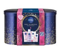 Nivea Feel Glorious 5 Piece Skincare Moments Gift Set in Oval Gift Tin