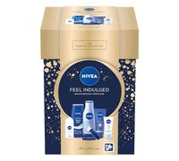 NIVEA Feel Indulged Moisturising Skincare Gift Set, Women's Gift Set Includes Shower Cream, Hand Cream, Body Lotion, Day Cream, Night Cream, Anti-Perspirant