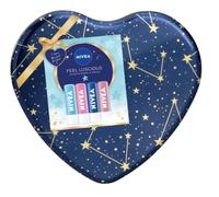 Nivea Feel Luscious Lip Balm Set, Set of 4 Lip Balms