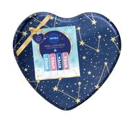 Nivea Feel Luscious Lip Balm Set, Set of 4 Lip Balms