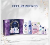 NIVEA Feel Pampered Gift Set | 6 Piece Women's Skincare & Body