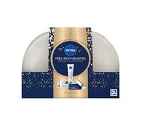 NIVEA Feel Rejuvenated Advanced Anti-Age Skincare Gift Set, Women's Gift Set Includes Anti-Age Day Cream, Night Cream and Eye and Lip Contour Cream