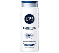 Nivea for Men Body Wash, Sensitive, 16.9 oz