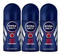 Nivea for Men Dry Impact anti-perspirant Roll-on 50ml x 3