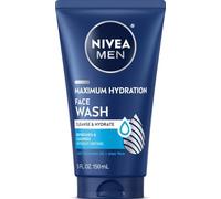 Nivea for Men Face Wash Cleans and Moisturizing with Menthol and Vitamin E, 5 Ounce Tube