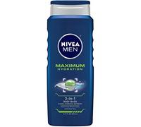 NIVEA FOR MEN Maximum Hydration 3-in-1 Body Wash, 16.9 oz by Nivea Men