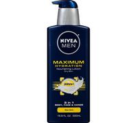 Nivea For Men Maximum Hydration Nourising Lotion for Dry Skin, 16.9 Ounce