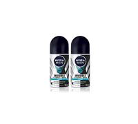 Nivea for Men Nivea Deodorant Invisible for Black & White Fresh Roll-On 50ml Pack of 2