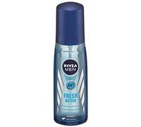 75ml Nivea Men Fresh Active Atomizer Deodorant 0% Aliminium 48h Protection